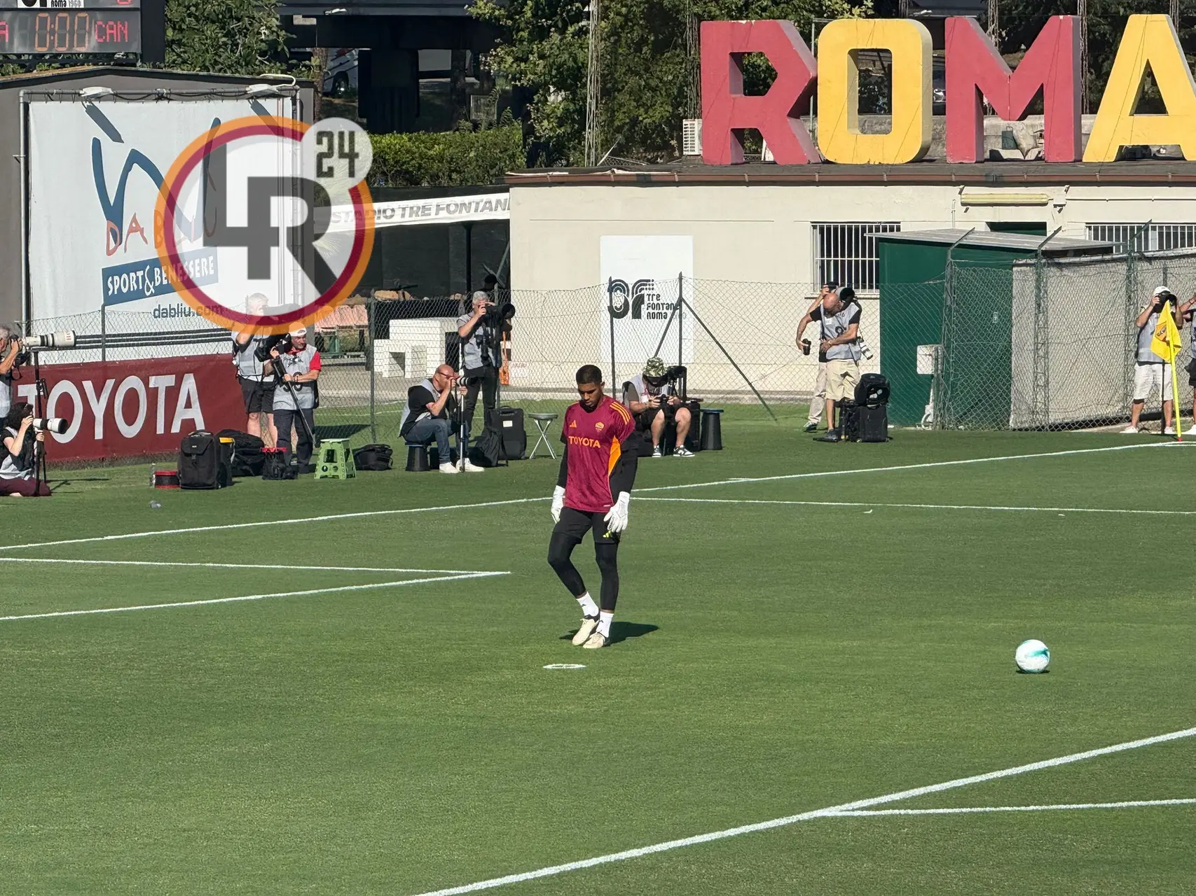 amichevole roma cannes vasquez