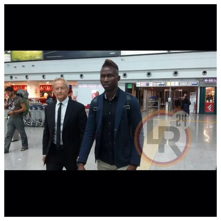 arrivo yanga mbiwa fiumiino 01092014