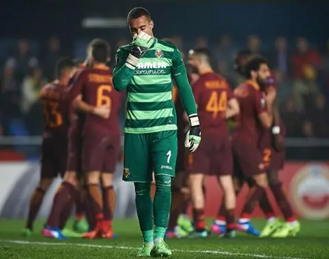 asenjo villarreal roma scuse