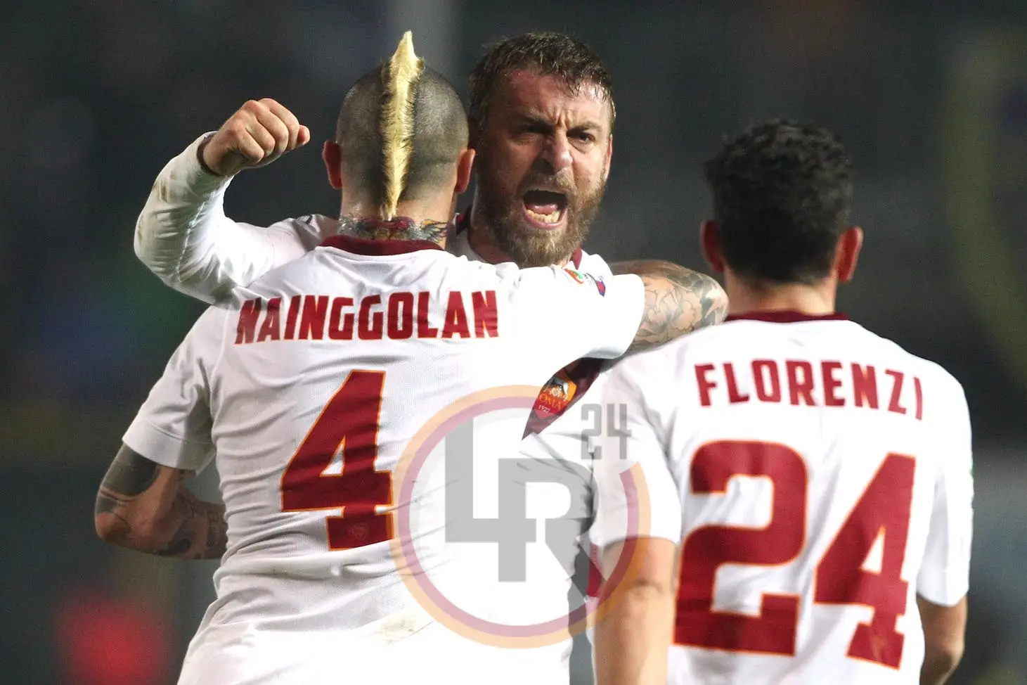 atalanta roma de rossi florenzi nainggolan 221114 mancini