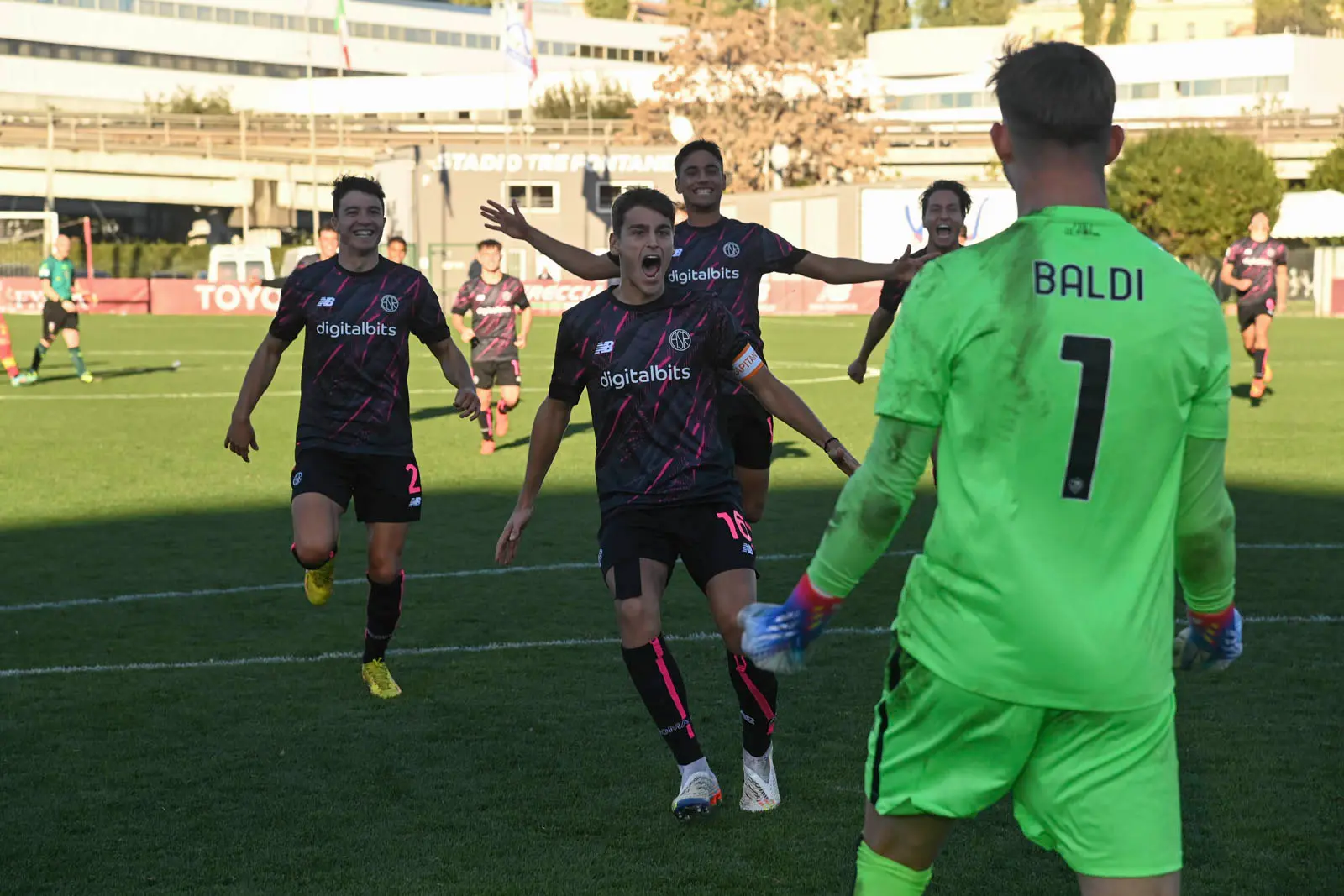baldi faticanti roma lecce primavera coppa italia
