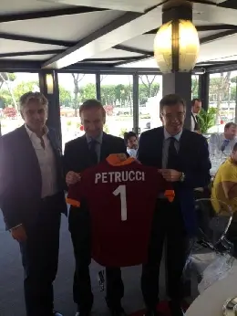 baldini fenucci petrucci maglia roma