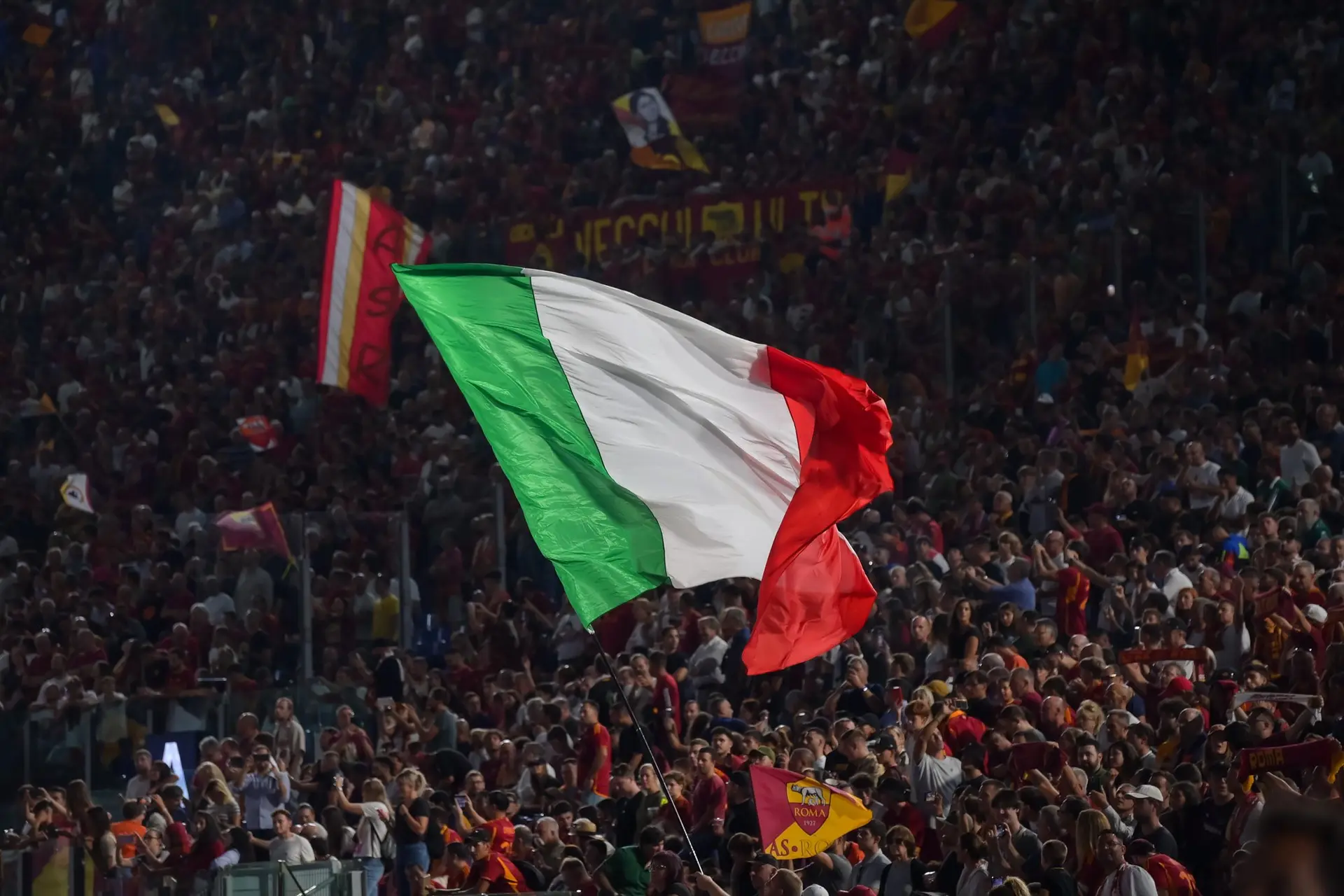 bandiera italia olimpico