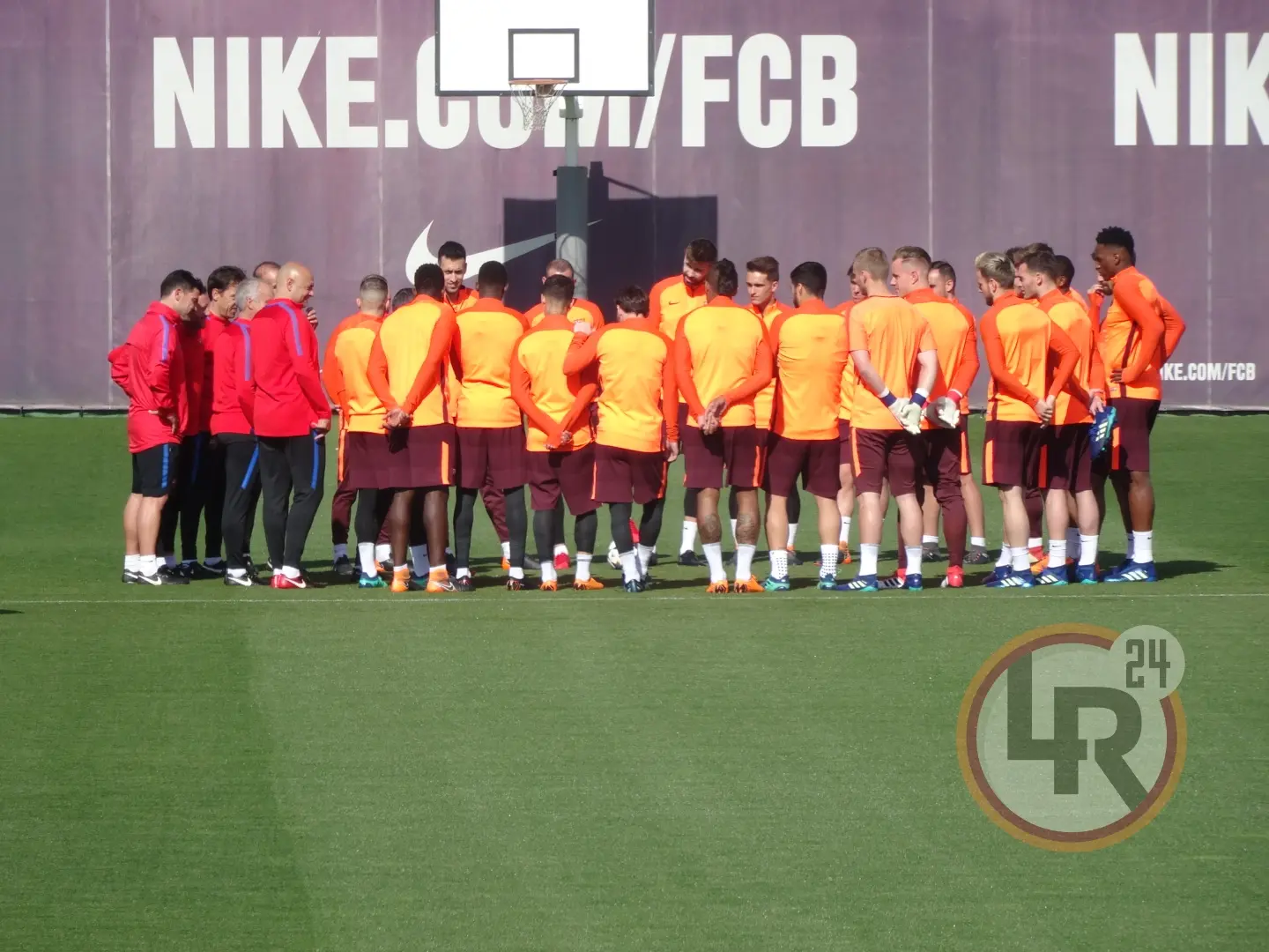 barcellona allenamento 8