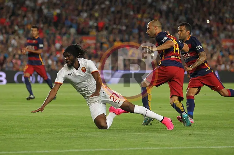 barcellona roma gervinho