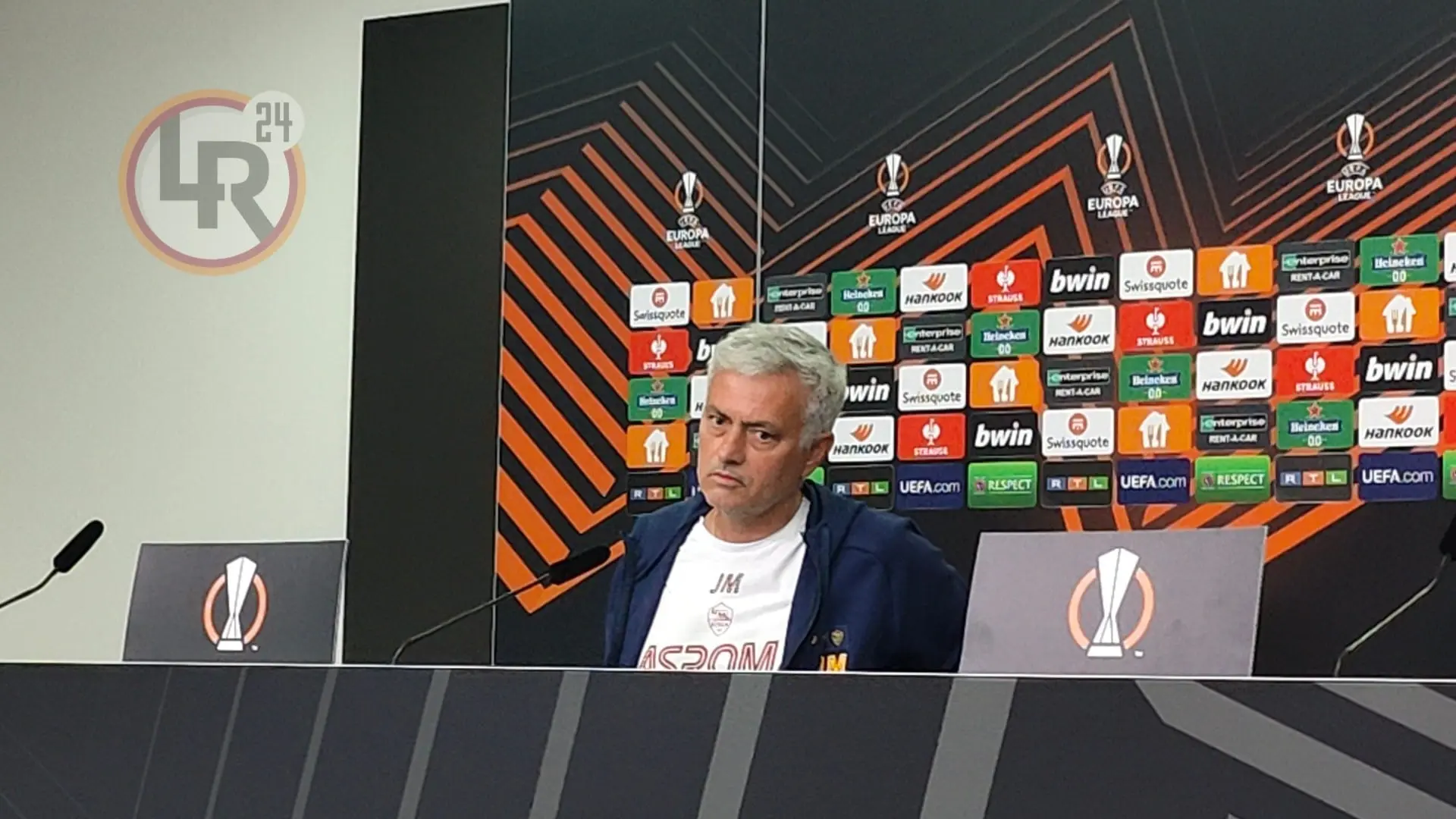 bayer leverkusen roma mourinho conferenza stampa