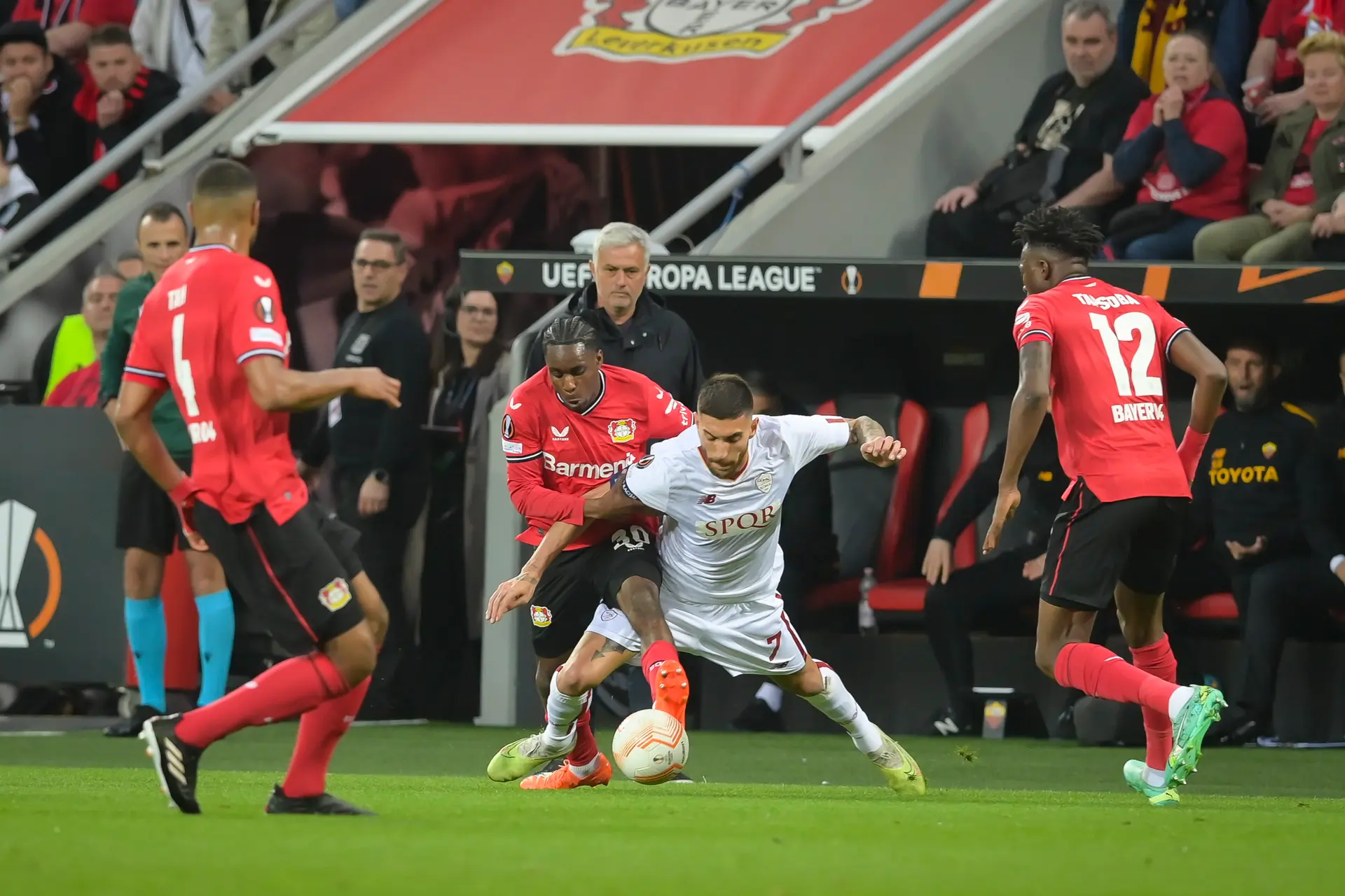 bayer leverkusen roma pellegrini 2