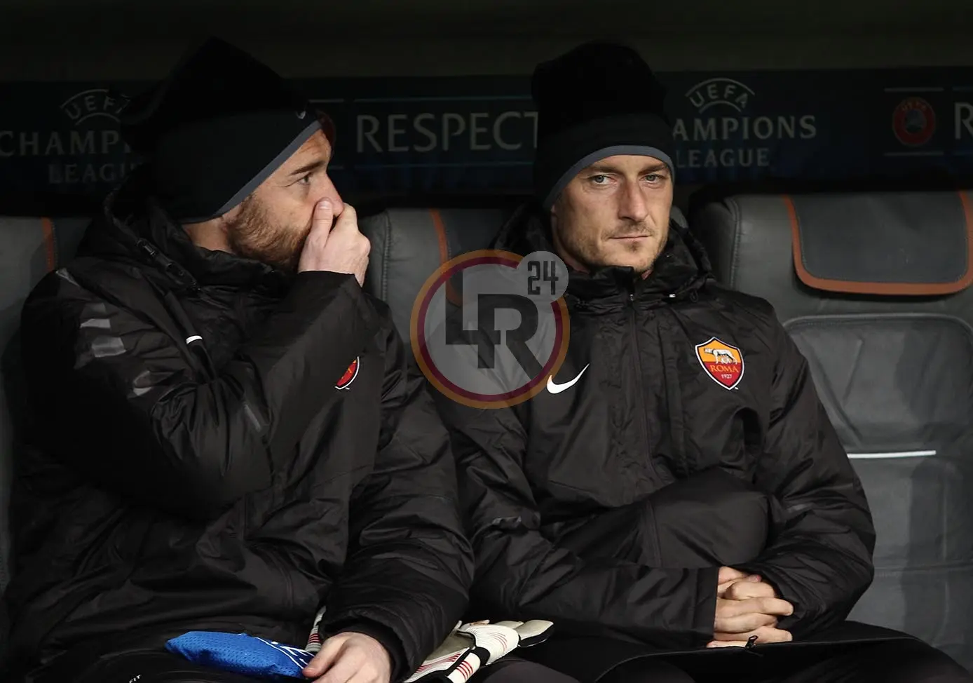 bayern monaco roma totti de sanctis panchina