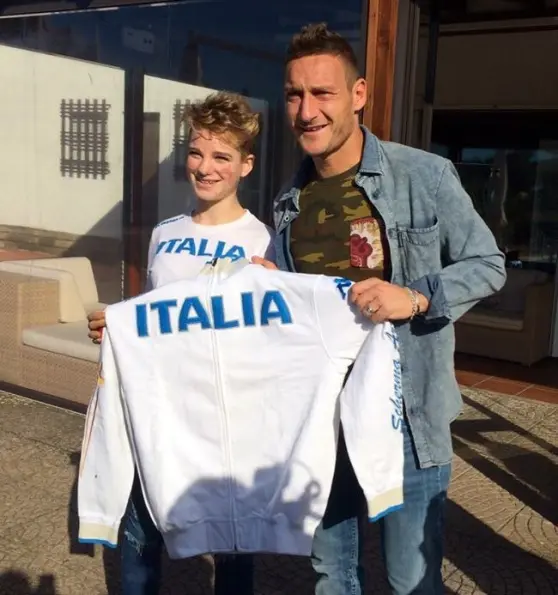 bebe vio totti