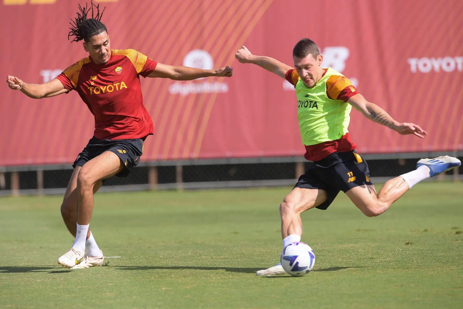 belotti e smalling trigoria