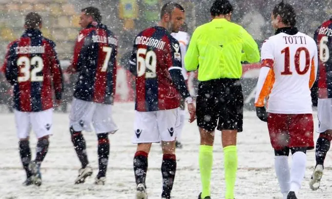 bologna roma neve