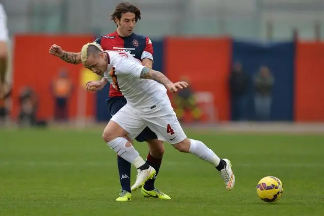 cagliari roma nainggolan conti