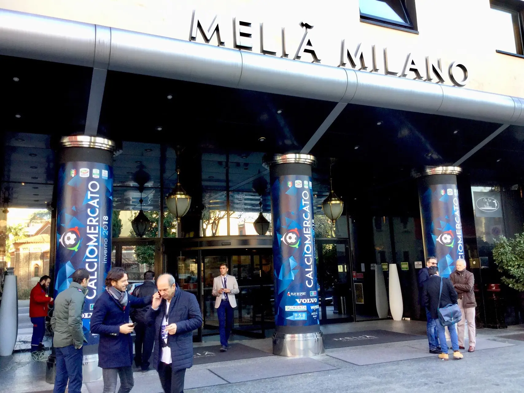 calciomercato hotel melia