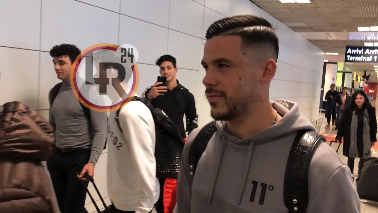 carles perez arrivo fiumicino