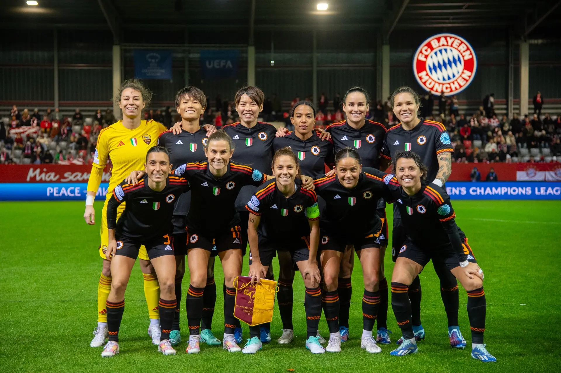 champions league femminile bayern monaco roma squadra