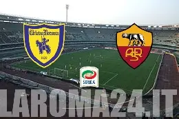 chievo roma foto partita giorno