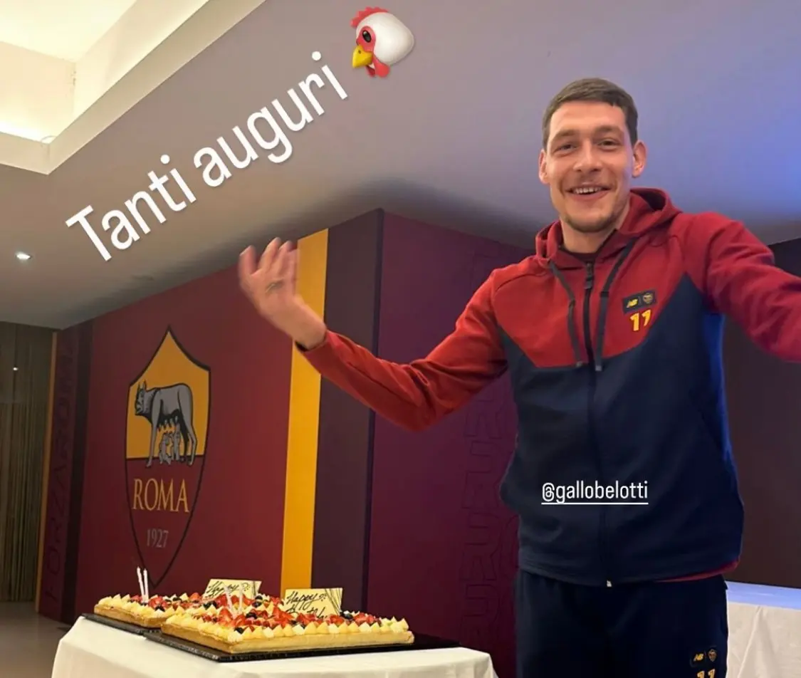 compleanno belotti torta