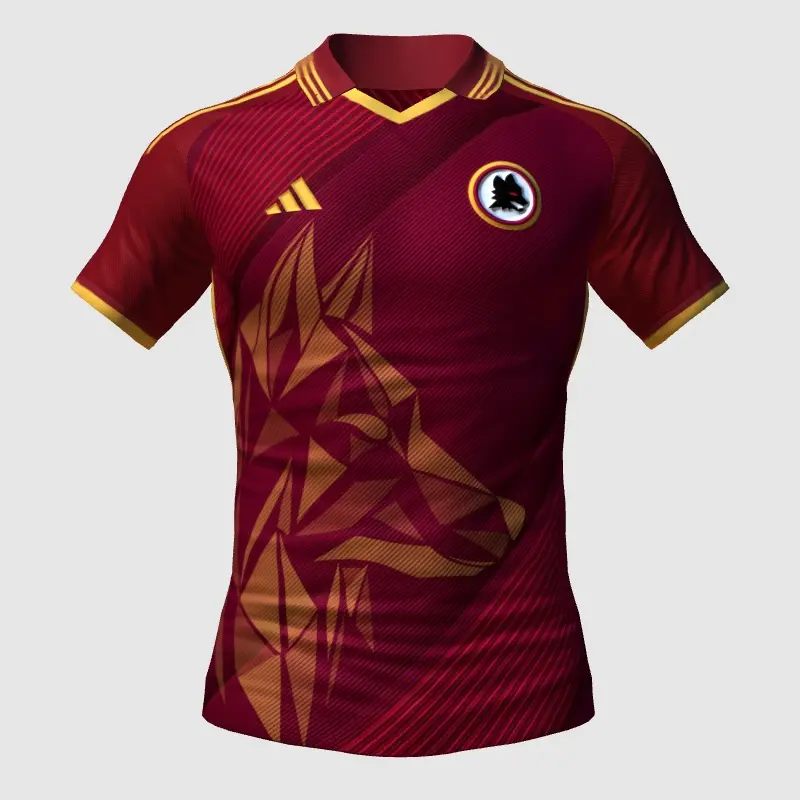 concept maglia home roma 2024 25