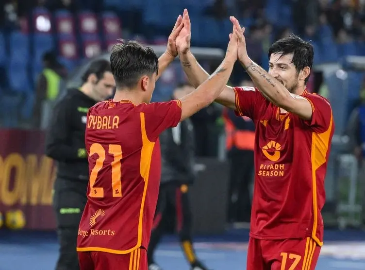 coppa italia roma cremonese dybala azmoun