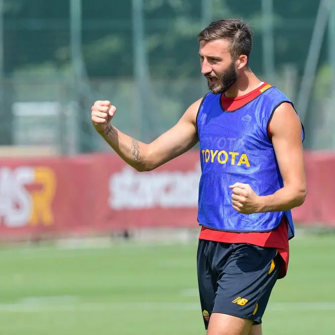 cristante allenamento