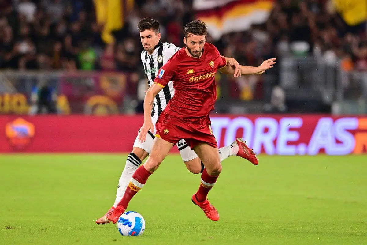 cristante roma udinese
