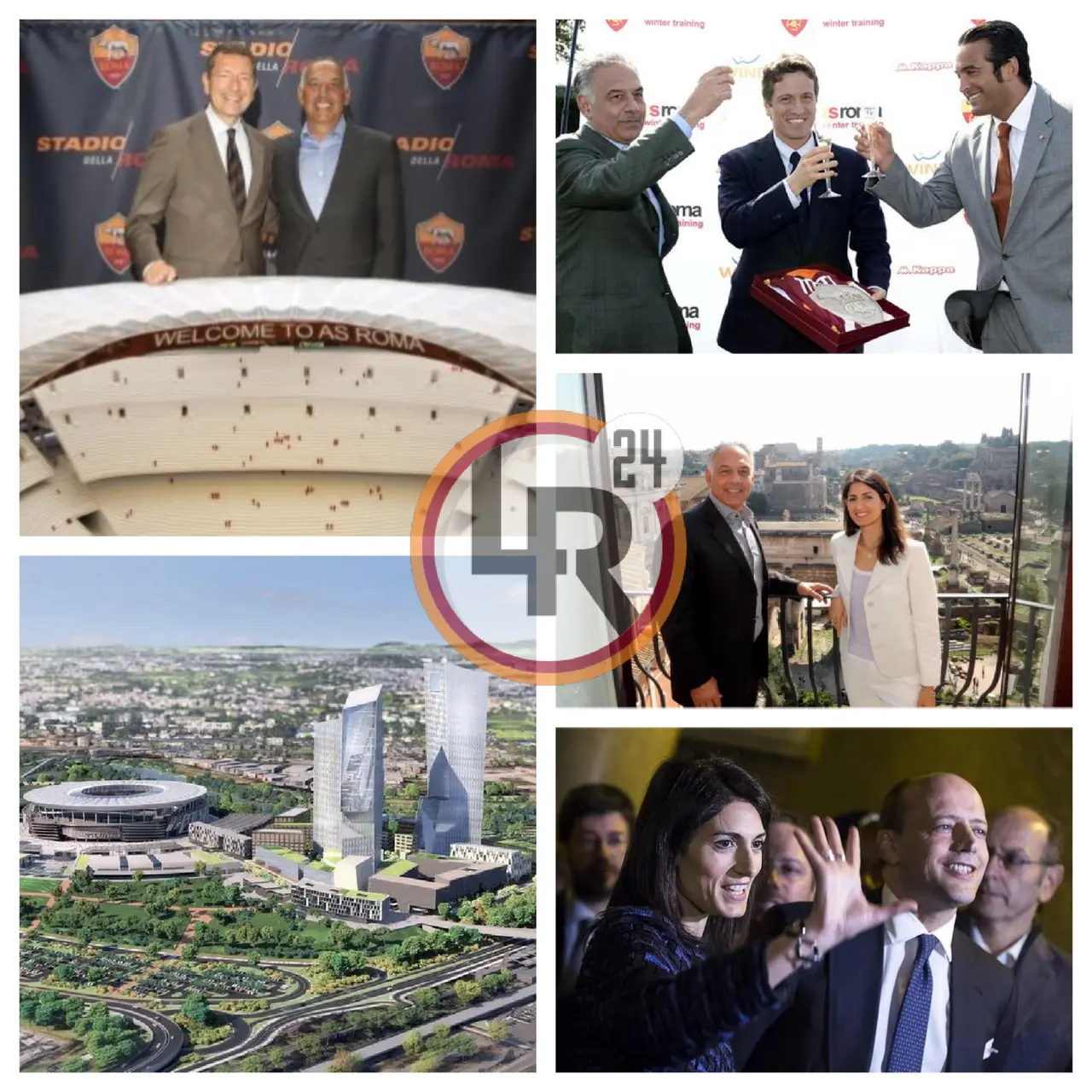 cronistoria stadio roma