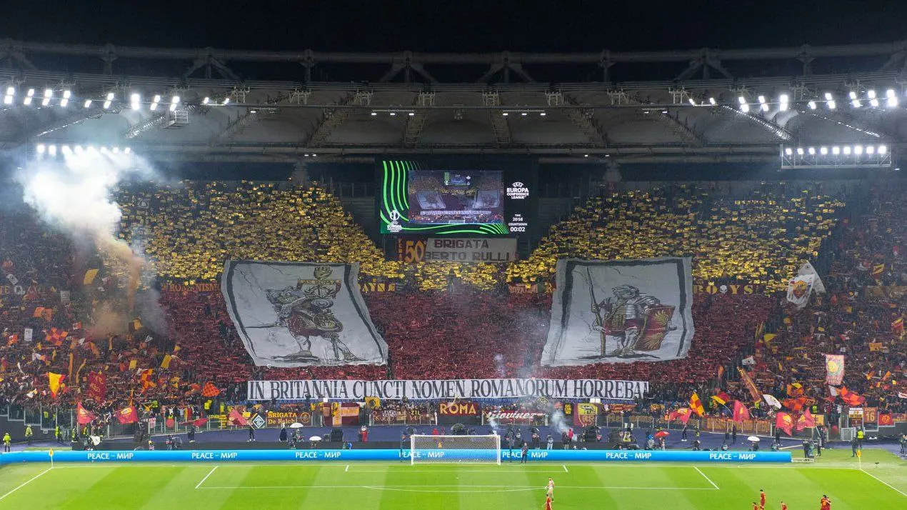 curva sud coreografia