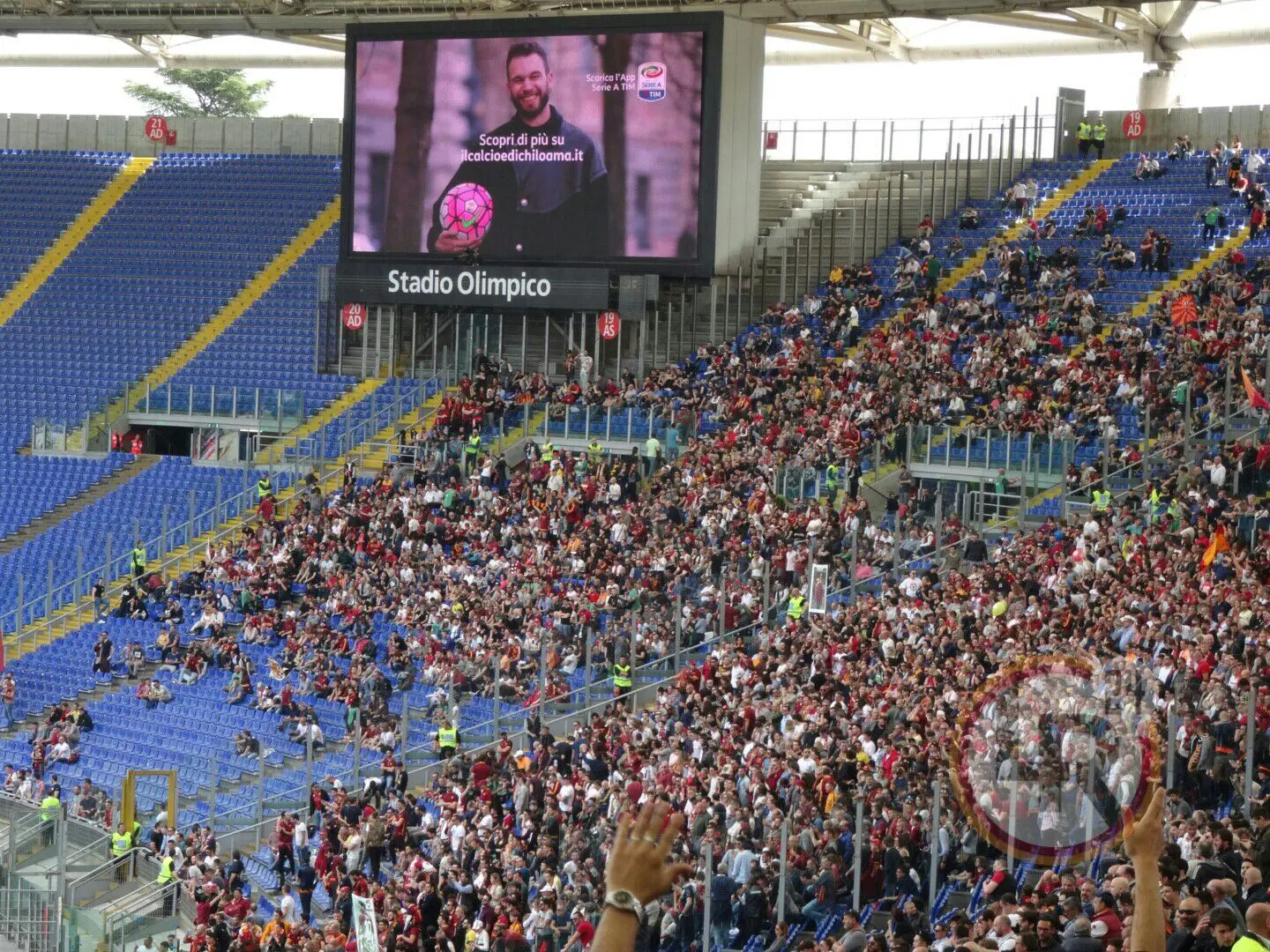 curva sud lazio roma 030416