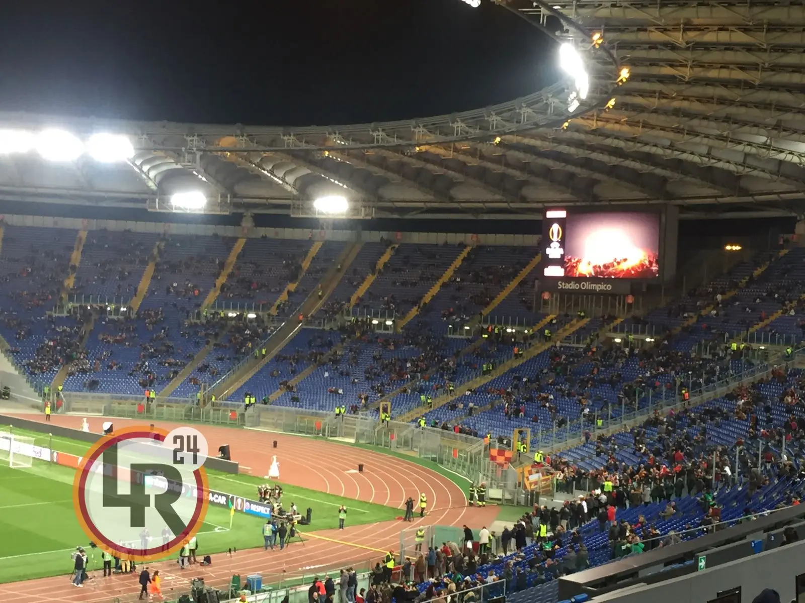 curva sud olimpico roma lione
