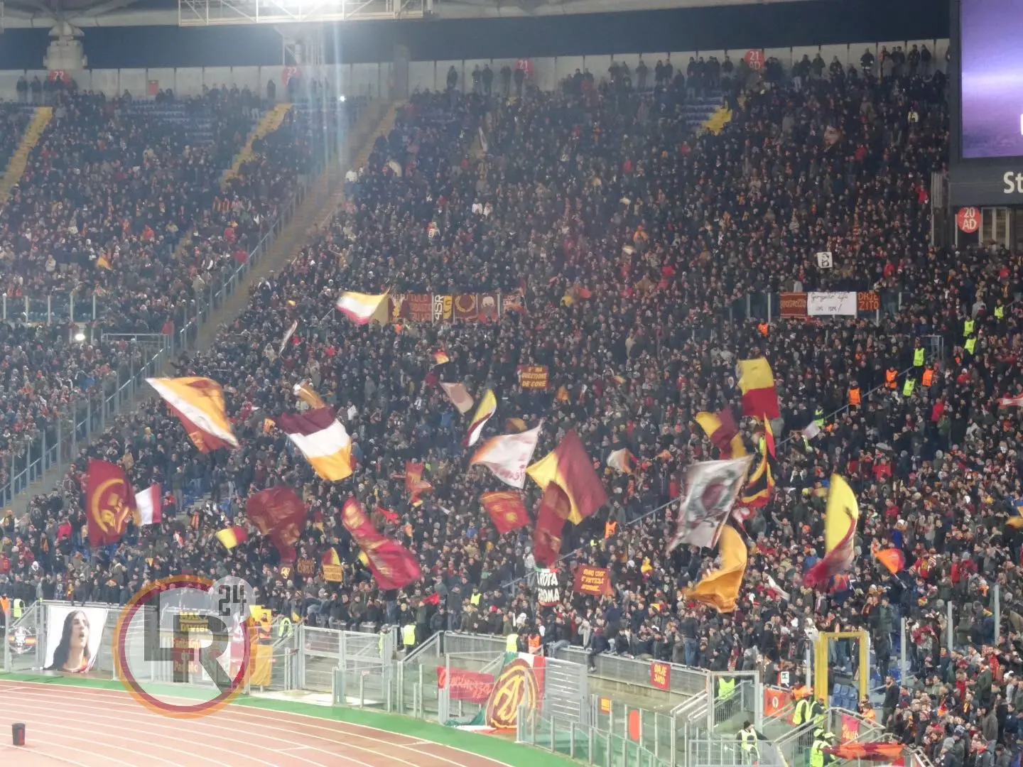 curva sud roma qarabag