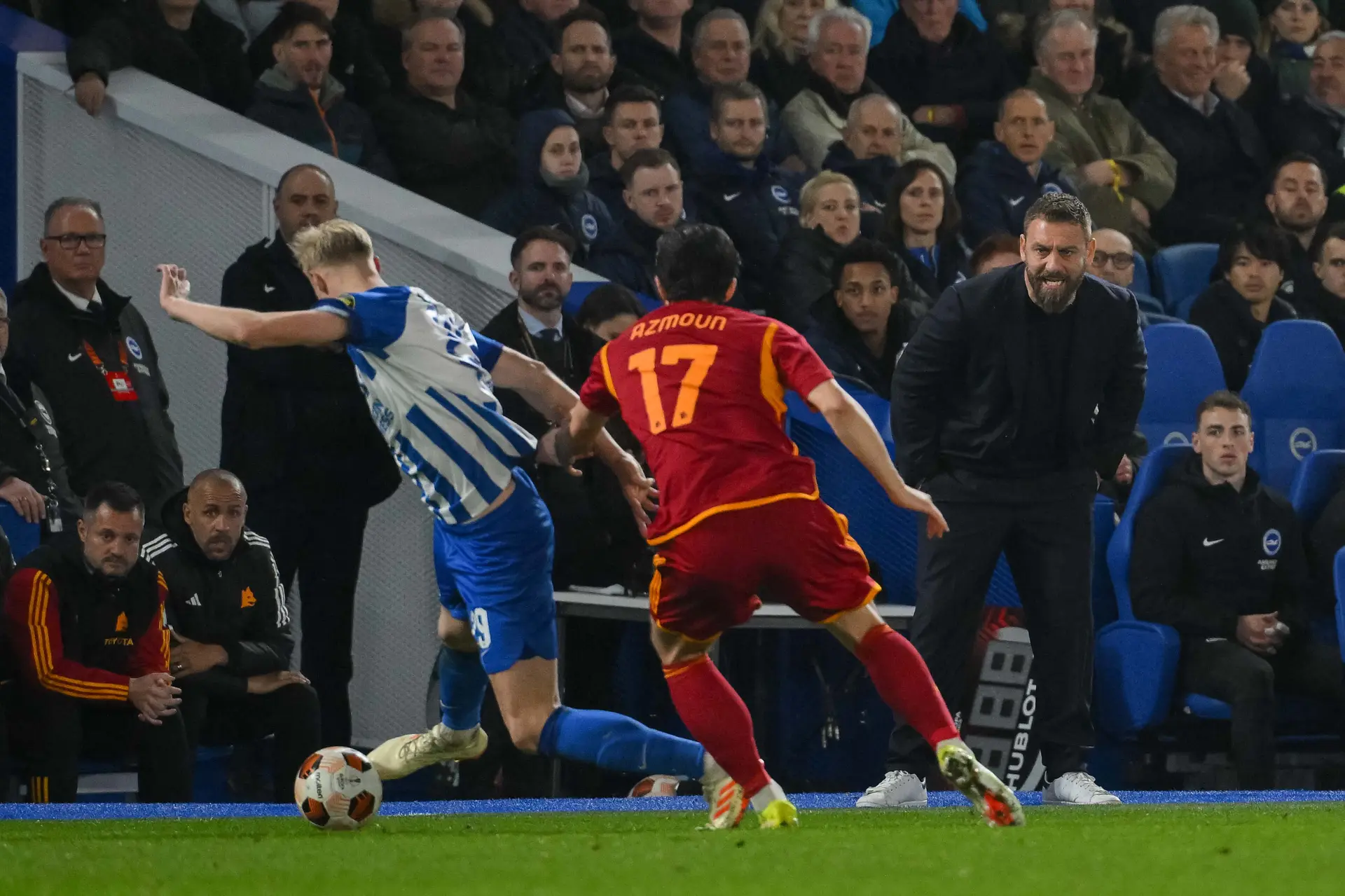 de rossi azmoun brighton roma