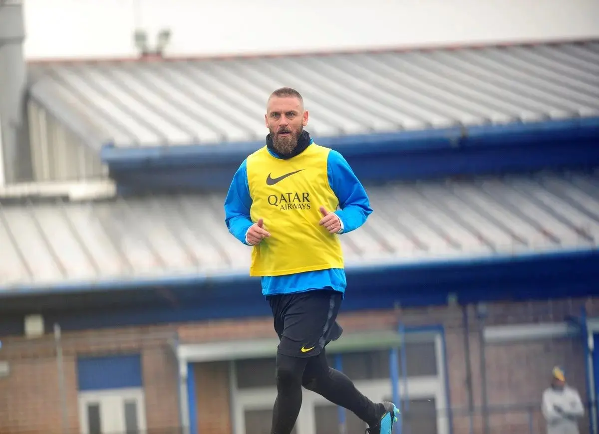 de rossi boca allenamento 3