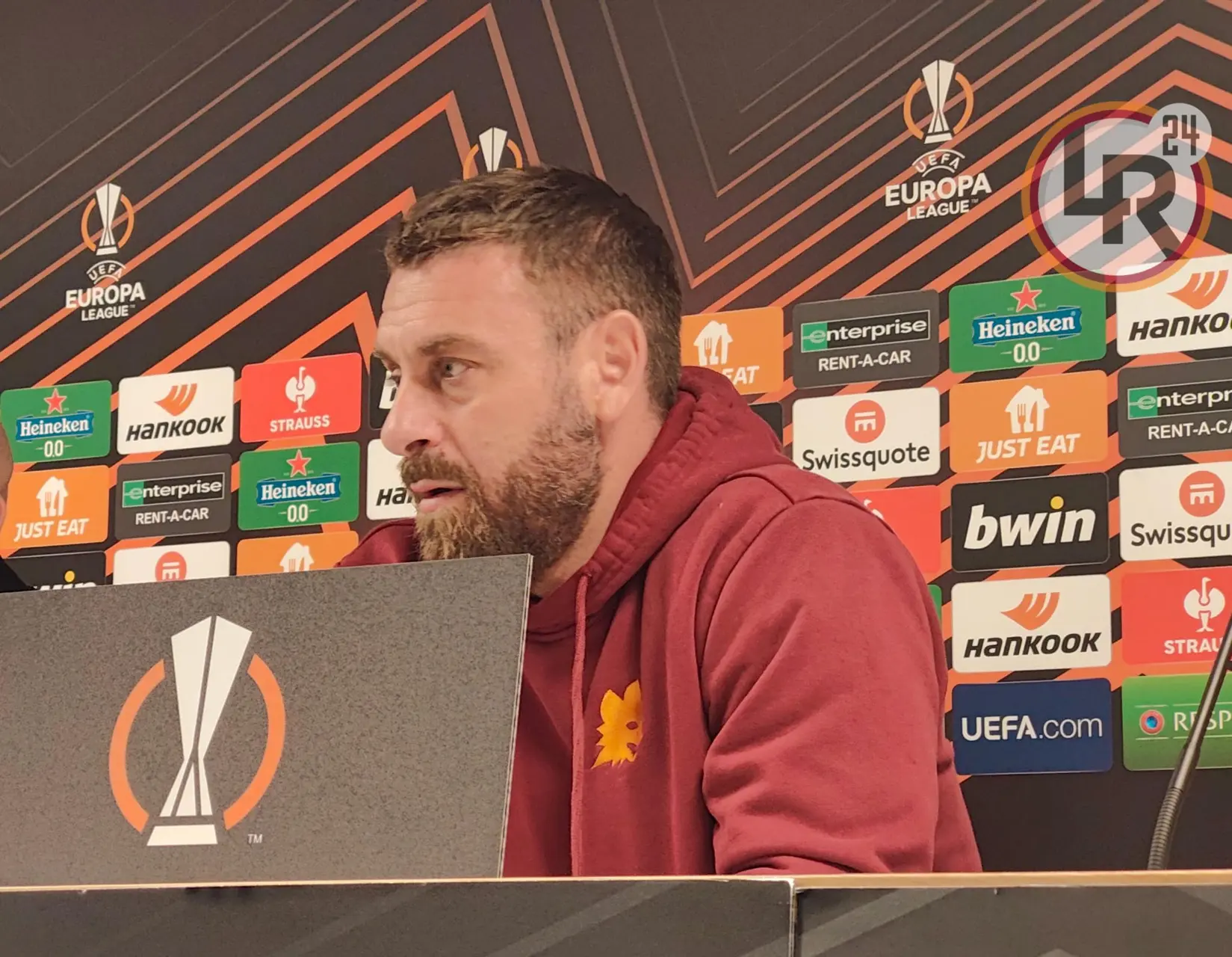 de rossi conferenza brighton roma