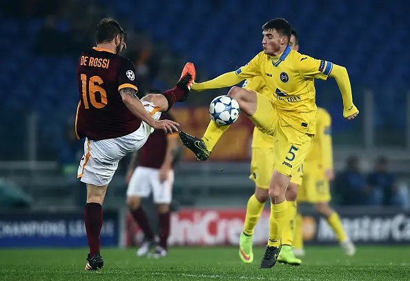 de rossi contrasto roma bate