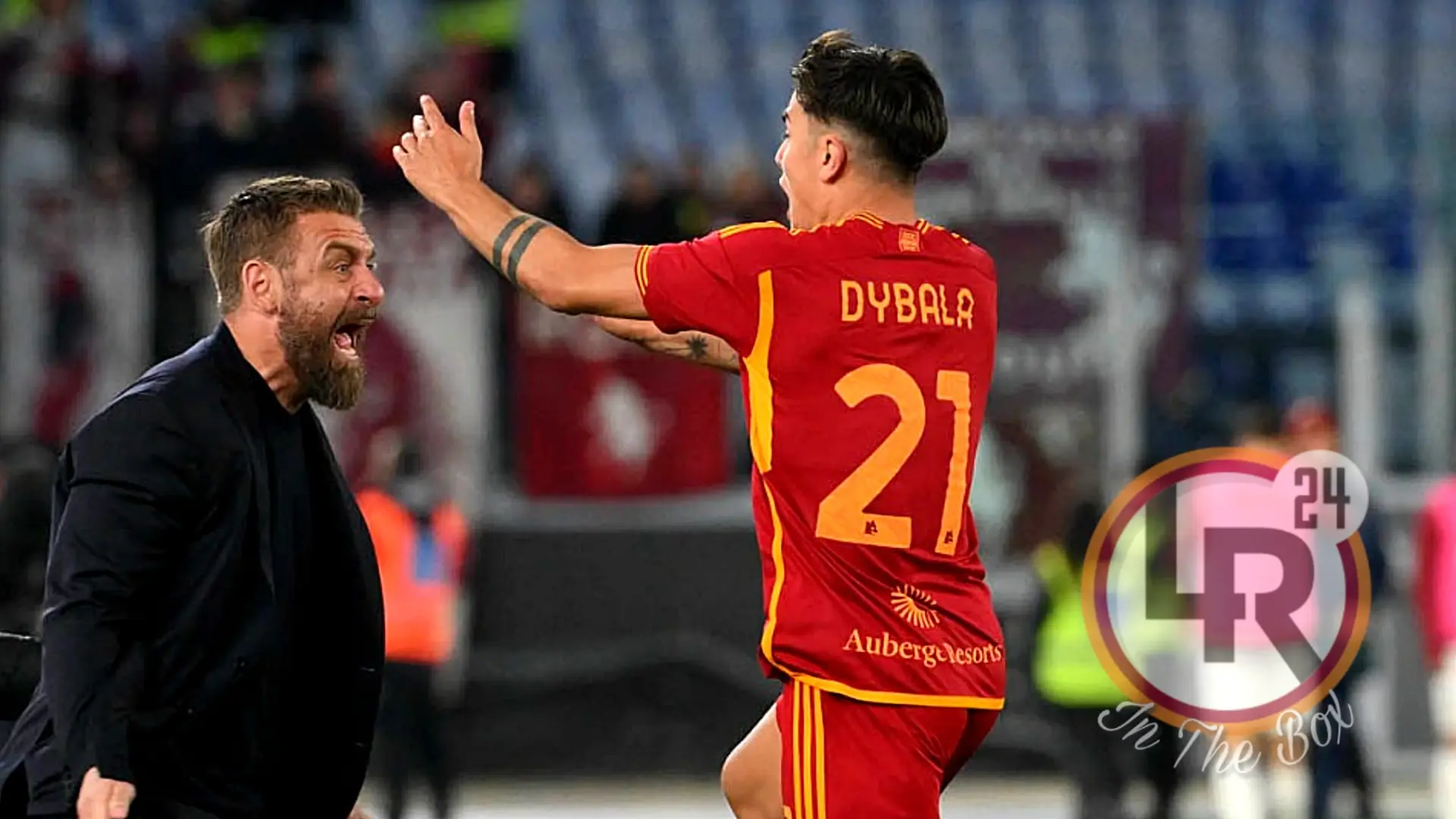 de rossi dybala in the box