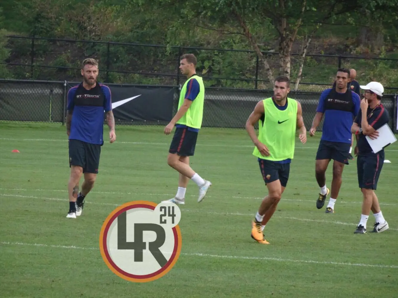 de rossi dzeko strootman jesus di fra bosto