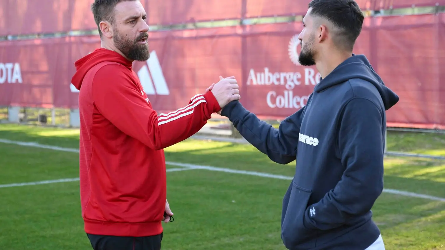 de rossi e aouar trigoria