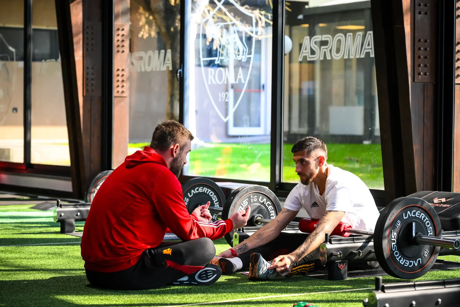 de rossi e pellegrini trigoria
