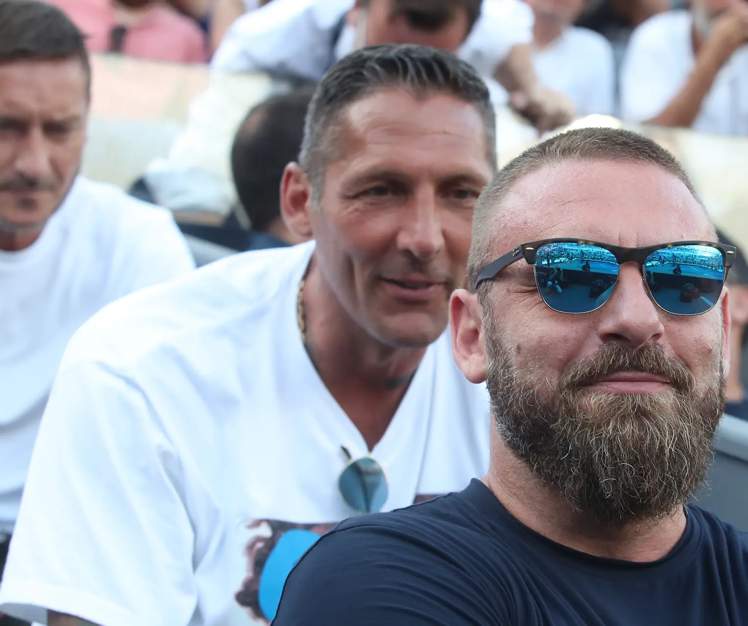 de rossi materazzi totti