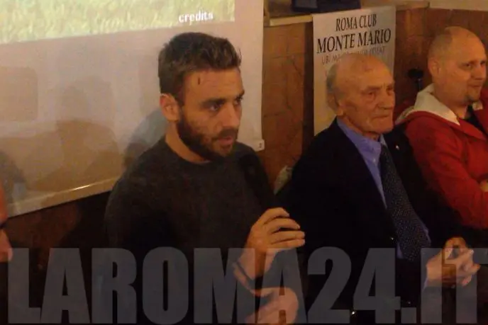 de rossi microfono losi present core de roma 130214