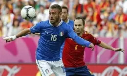 de rossi nazionale italia spagna euro 2012