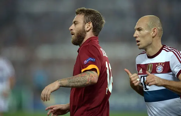 de rossi robben bayern monaco 221014