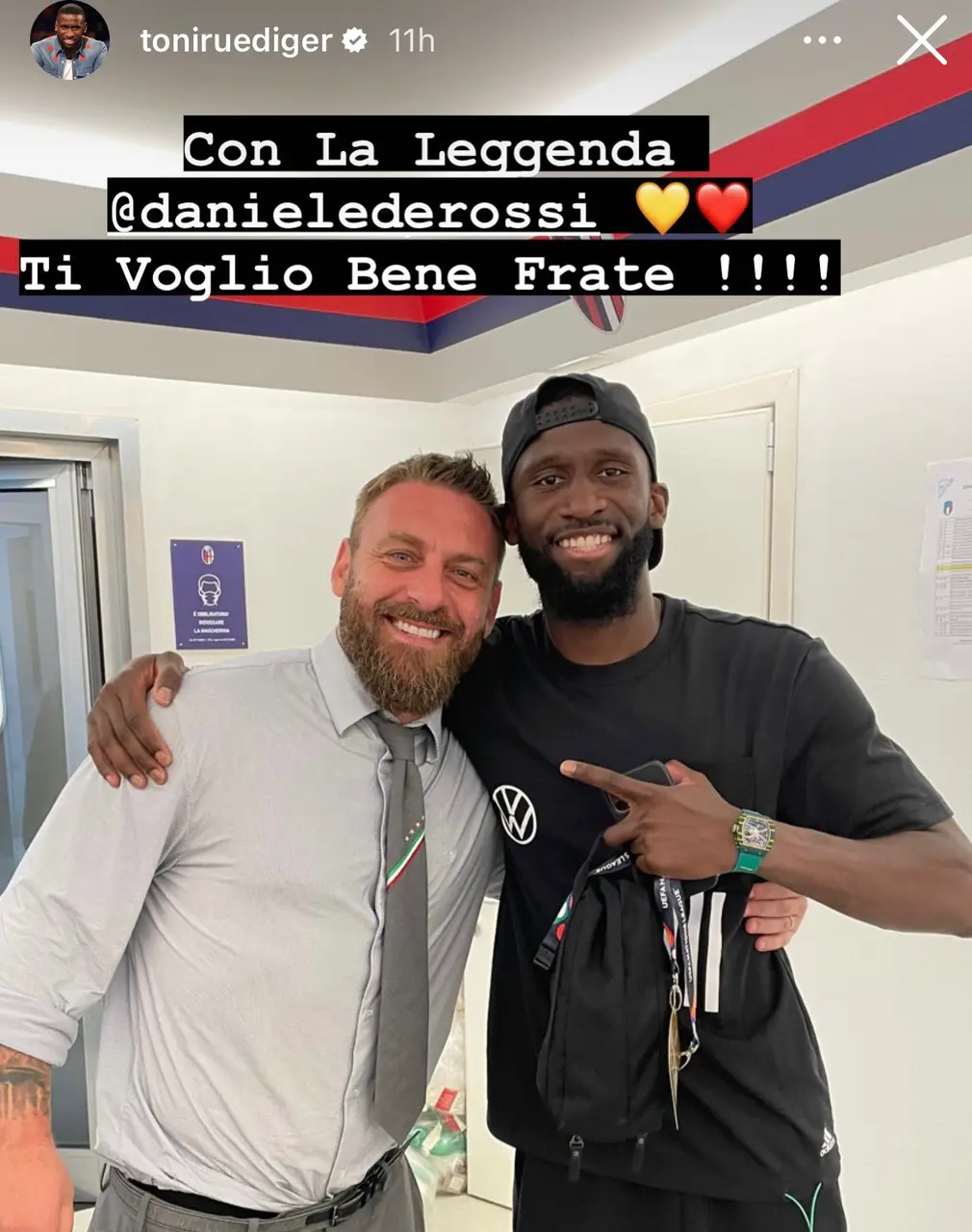de rossi rudiger ig
