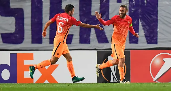 de rossi strootman cinque arancio