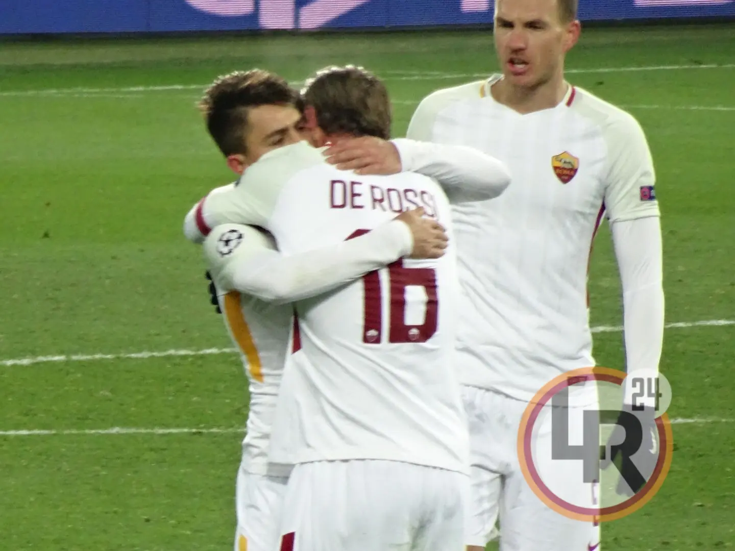 de rossi under esultanza