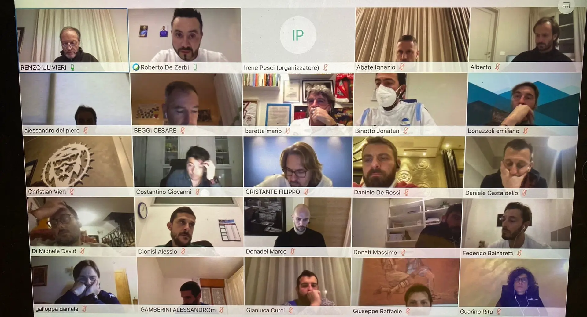 de zerbi lezione online de rossi
