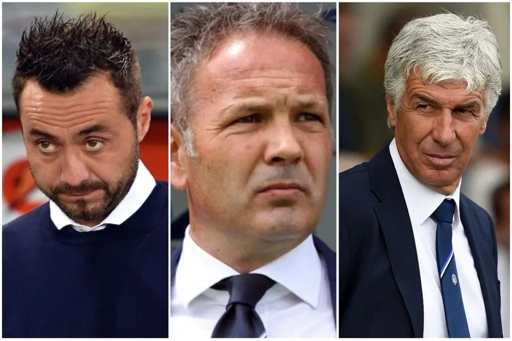 de zerbi mihajlovic gasperini