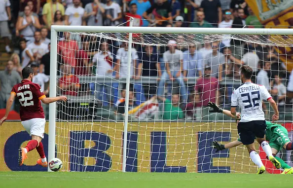 destro gol azione roma cagliari