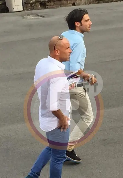 di biagio arrivo tribuna trigoria youth league1
