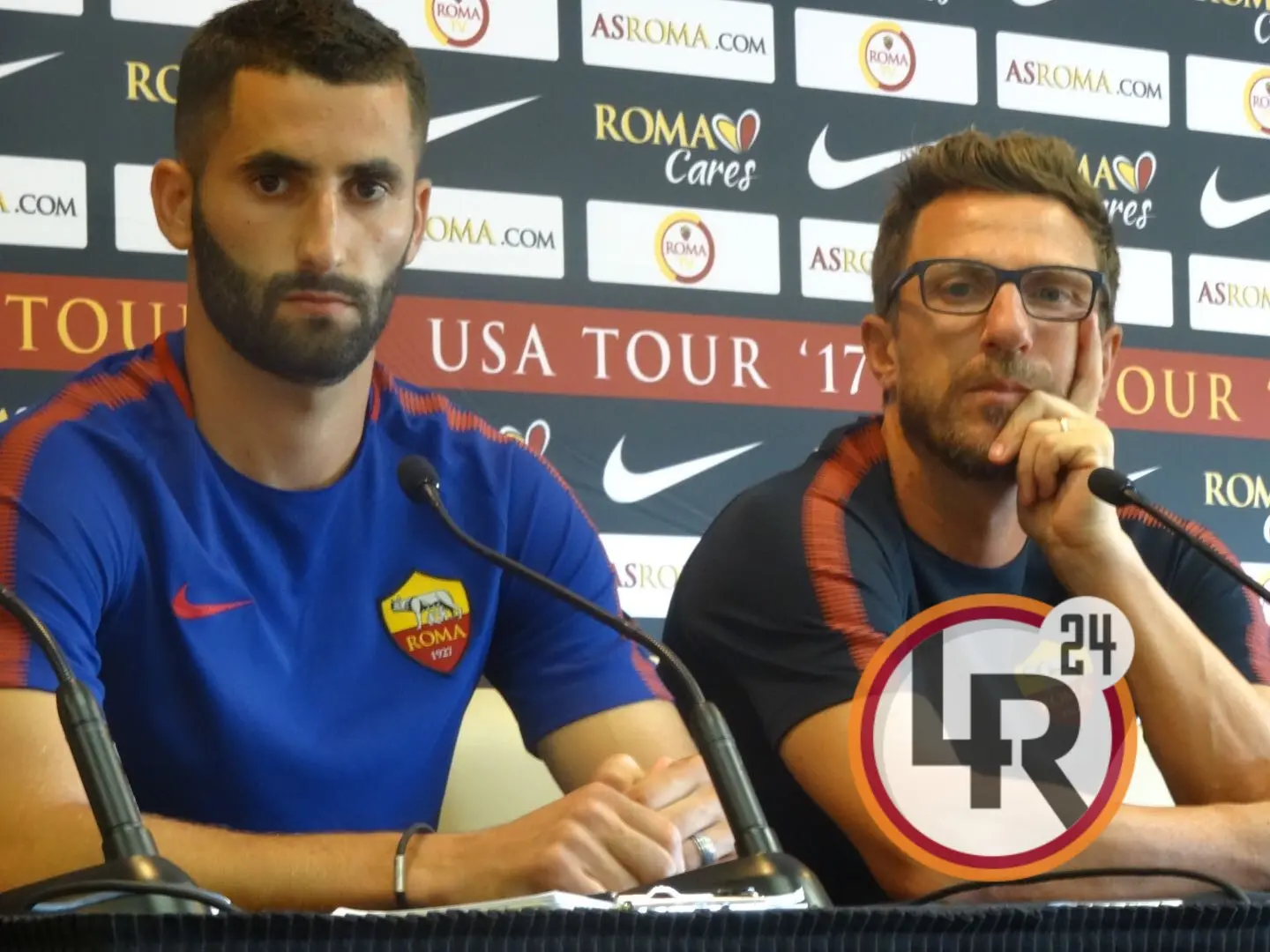 di francesco gonalons ascoltano conf stampa